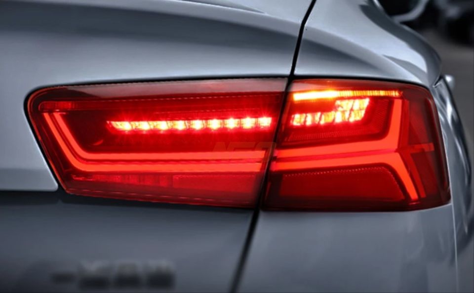 Audi A6 C7 Facelift Kayar Sinyalli LED Stop Takımı (2012-2014 için)