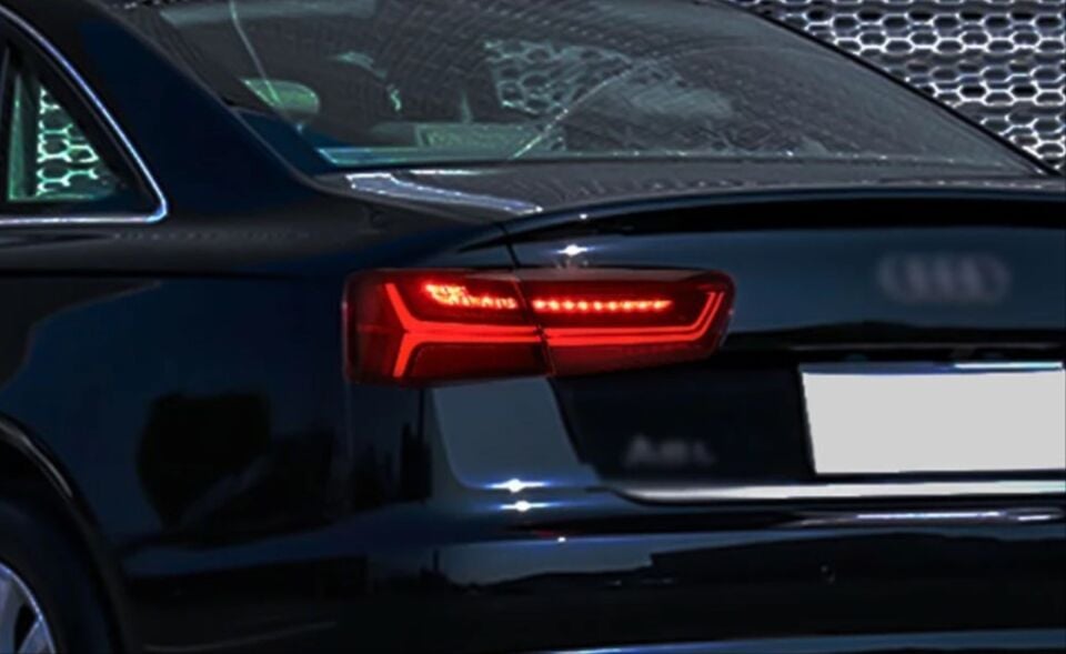 Audi A6 C7 Facelift Kayar Sinyalli LED Stop Takımı (2012-2014 için)