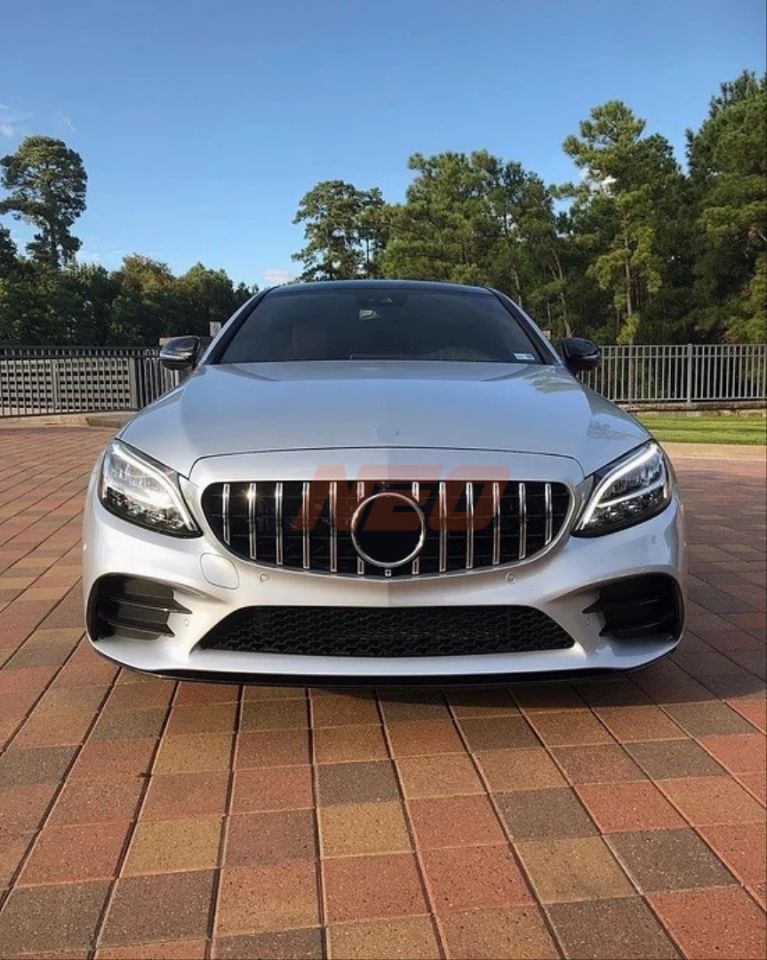 Mercedes-Benz C Serisi W205 Makyajsız GTR Panjur Krom