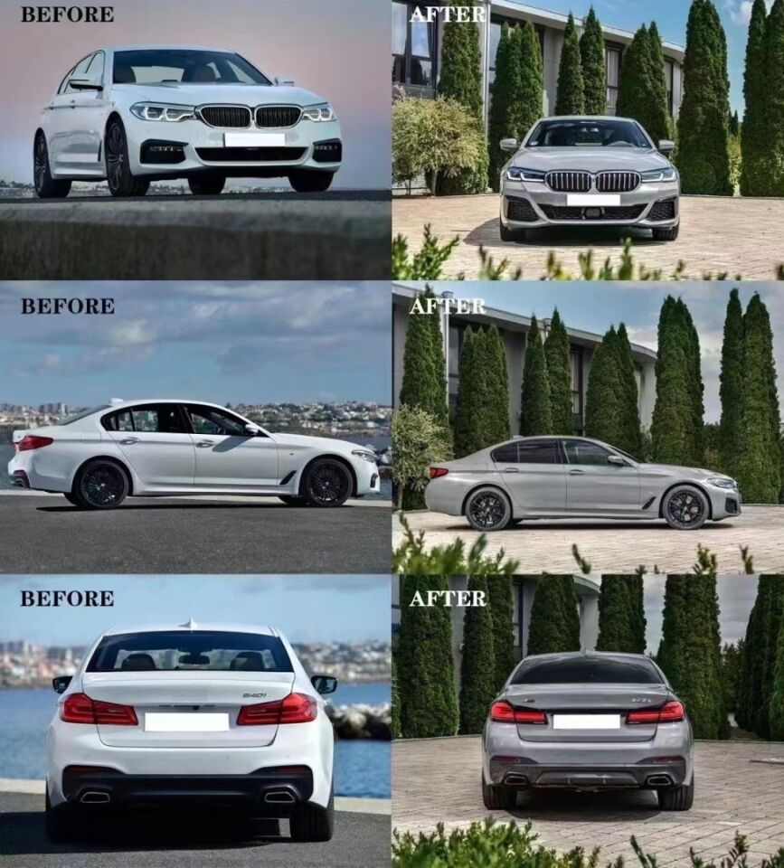 BMW G30 5 Serisi LCI M-Tech Facelift Body Kit (2017-2020)