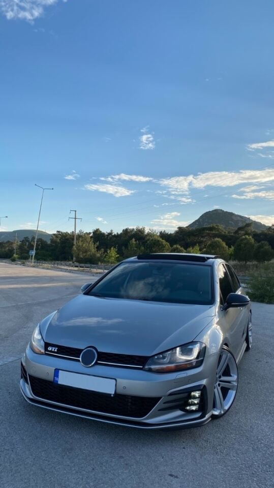 Volkswagen Golf 7 2013-2017 Makyajlı Kasa (7.5) GTI Dönüşüm Body Kit (Full Ön Set)
