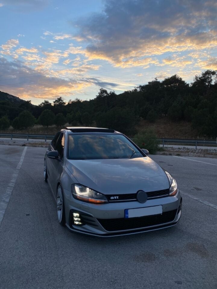 Volkswagen Golf 7 2013-2017 Makyajlı Kasa (7.5) GTI Dönüşüm Body Kit (Full Ön Set)