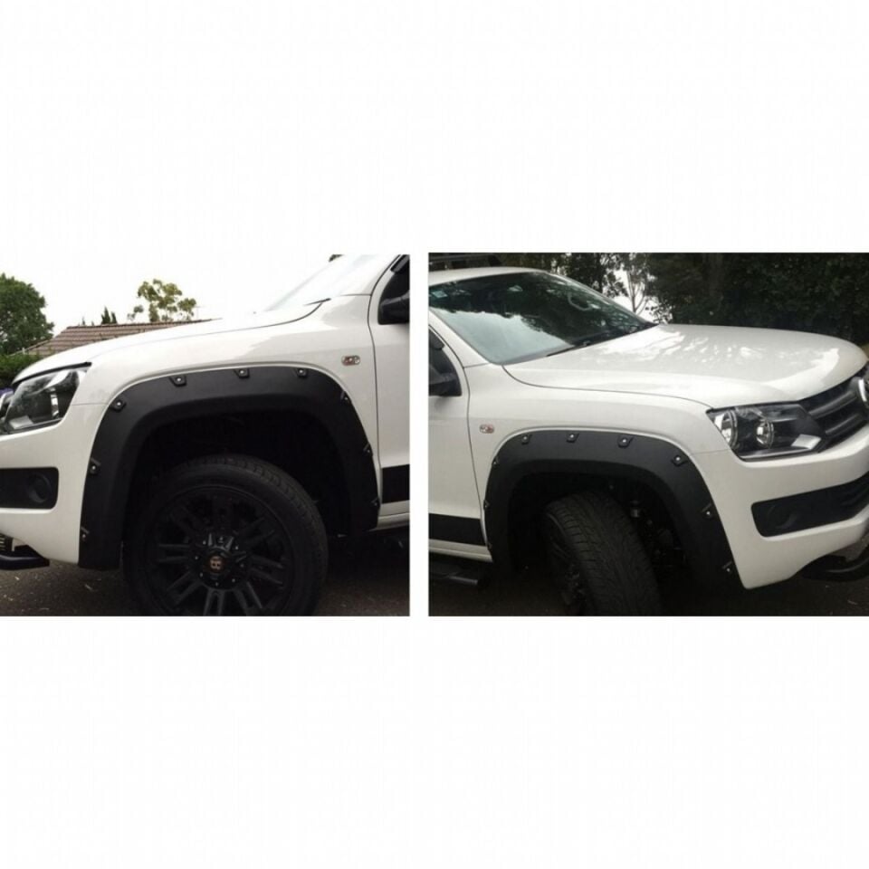 VW Amarok 2010-2016 Çamurluk Dodik Seti Mat Siyah