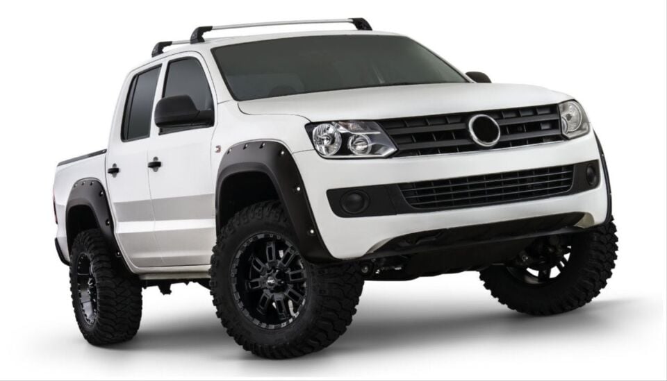 VW Amarok 2010-2016 Çamurluk Dodik Seti Mat Siyah