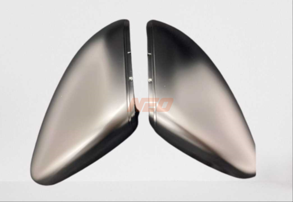 GOLF 7-7,5 İÇİN UYUMLU MAT GRI  'R'  AYNA KAPAGI