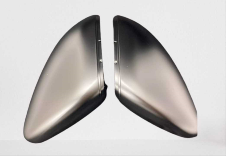 VW Golf 7 & 7.5 R Mat Krom Ayna Kapağı