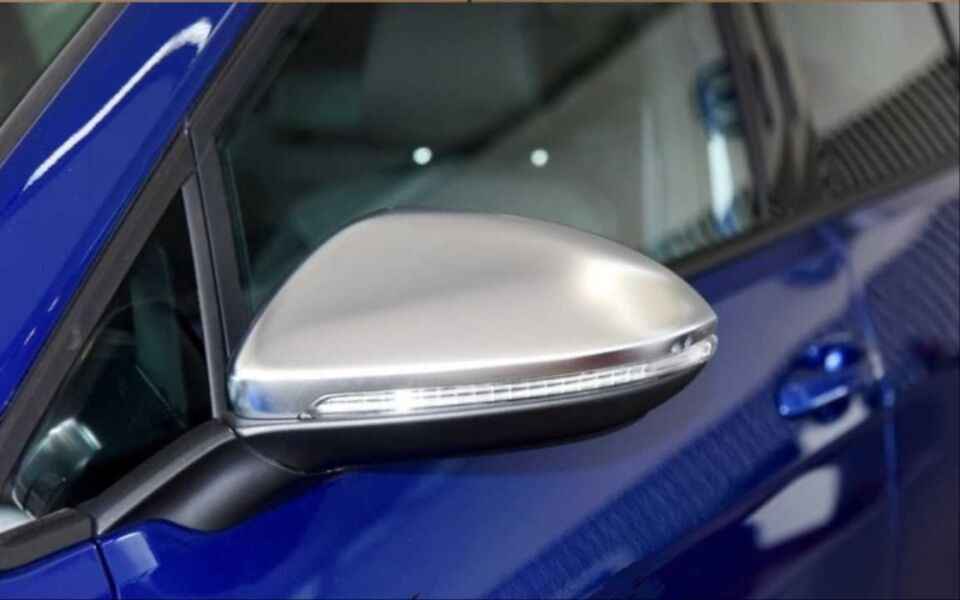 VW Golf 7 & 7.5 R Mat Krom Ayna Kapağı