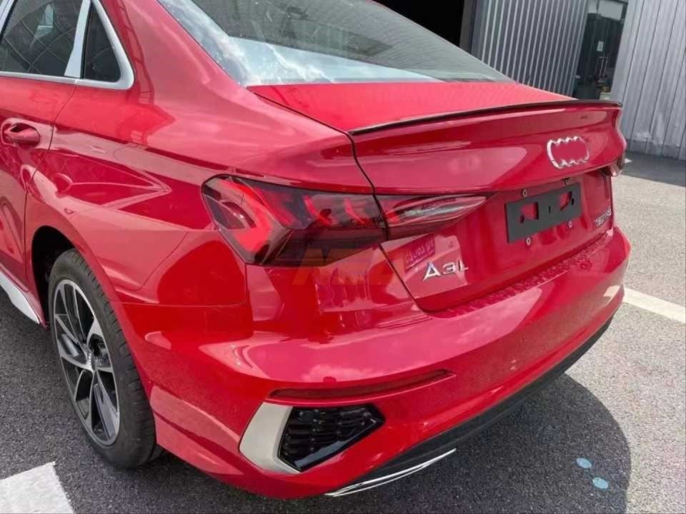 Audi A3 Sedan 8Y 2020+ S3 Piano Black Bagaj Spoyleri