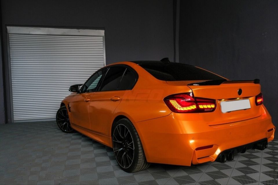 BMW 3 Serisi F30 M4 Spoiler - Piano Black (2012-2018)