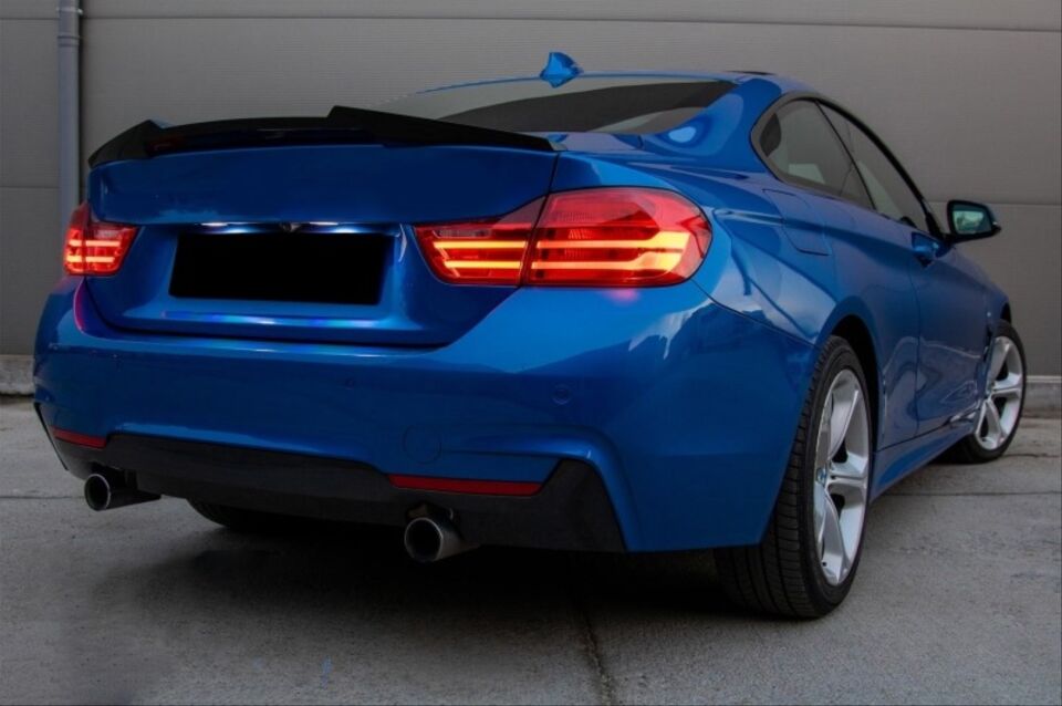 BMW 4 Serisi F32 M4 Spoiler - Piano Black (2013-2019)