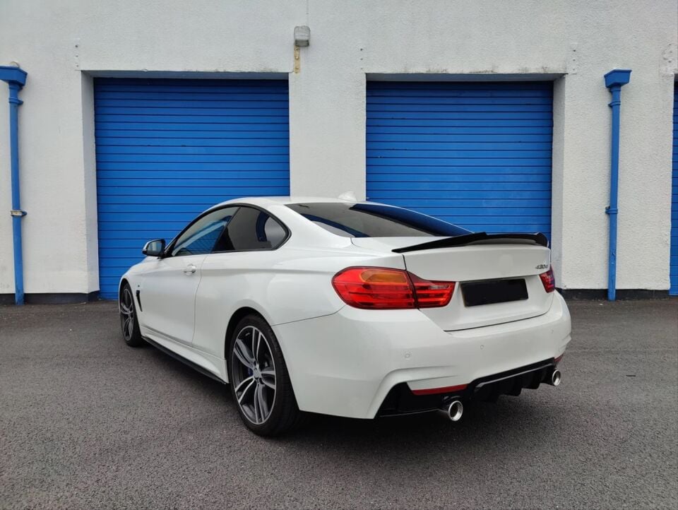 BMW 4 Serisi F32 M4 Spoiler - Piano Black (2013-2019)