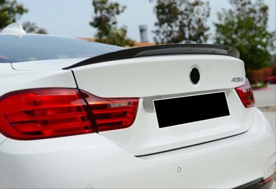 BMW 4 Serisi F32 M Performance Spoiler - Piano Black (2013-2019)