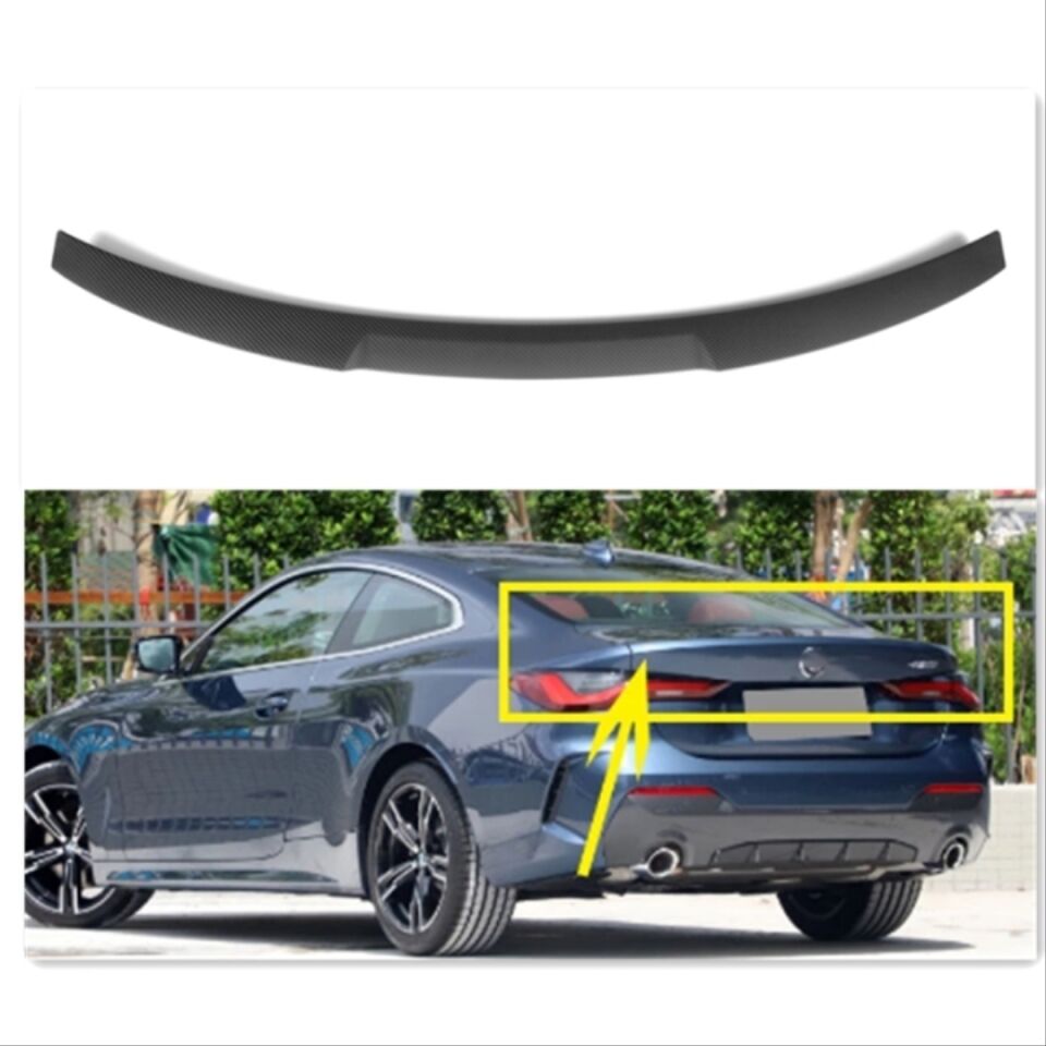 BMW 4 Serisi G22 M4 Spoiler - Piano Black (2021+)