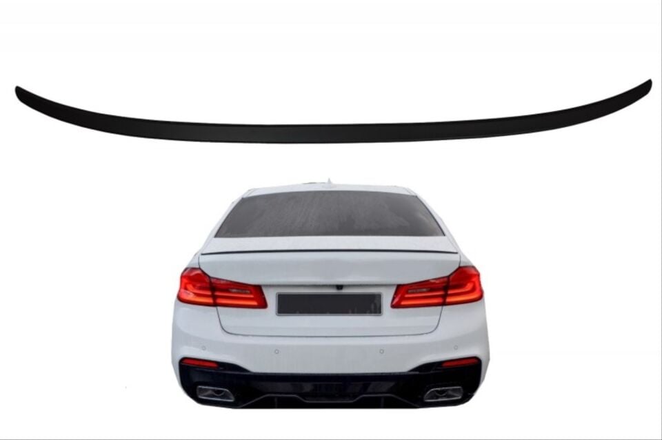 BMW 5 Serisi G30 M-Tech Spoiler - Piano Black