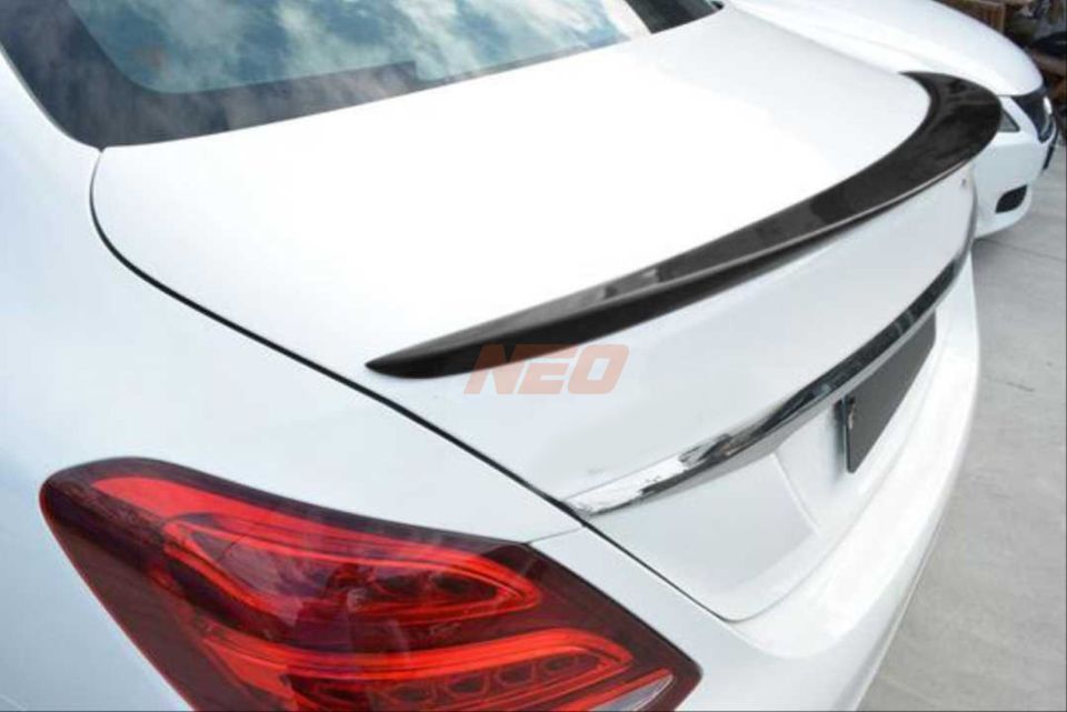 Mercedes-Benz C Serisi W205 Sedan 2015-2021 AMG Piano Black Bagaj Spoyleri