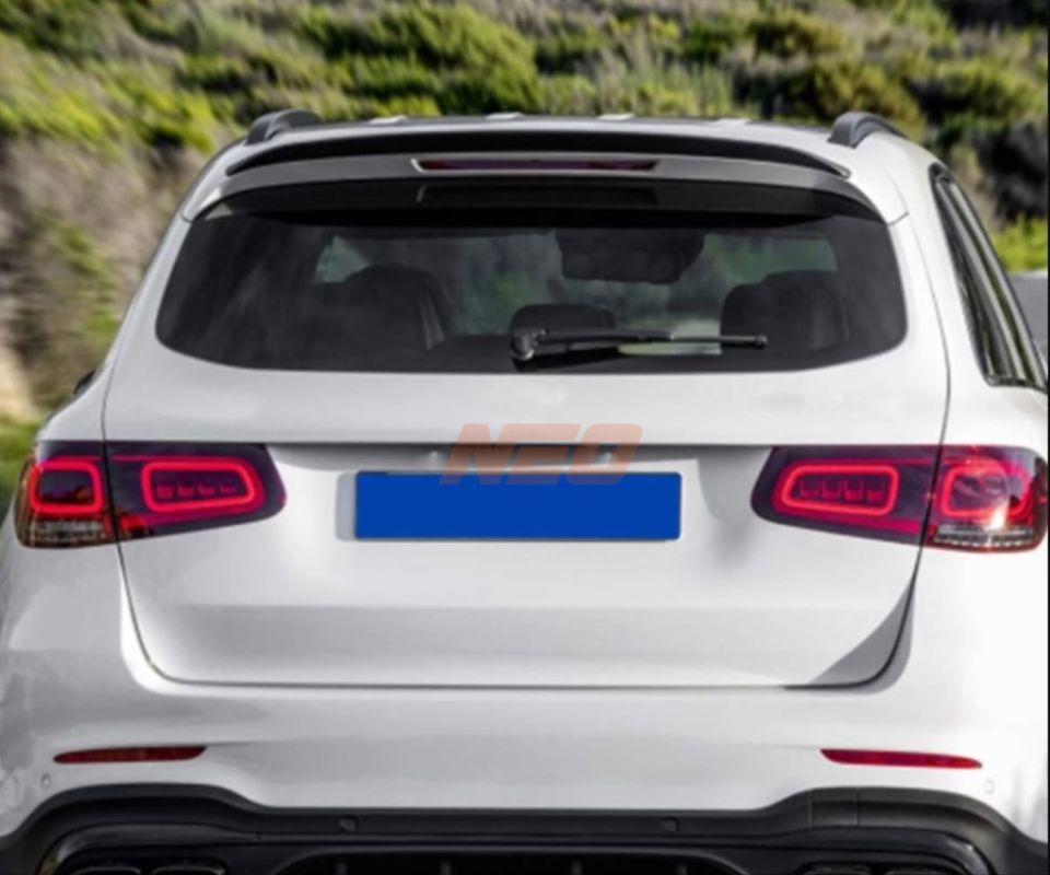 Mercedes GLC X253 Facelift GLC43 Tavan Spoyleri Piano Black