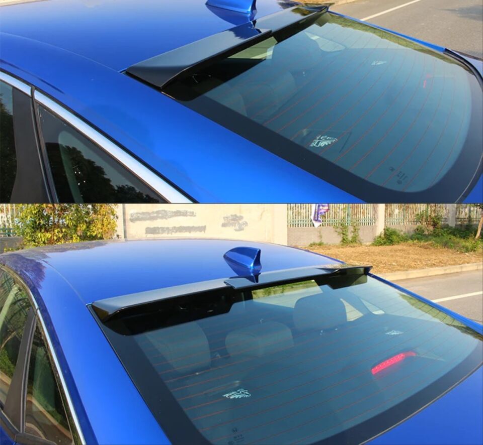 Honda Civic FE Sedan (22+) RS Arka Cam Üstü Spoiler Piano Black