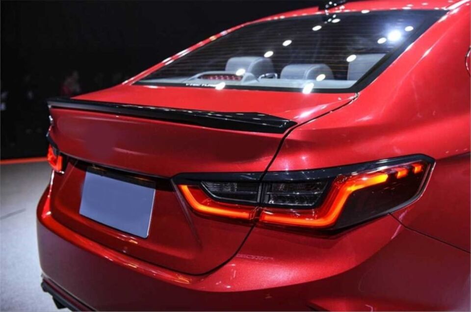 Honda City (2021+) RS Bagaj Spoiler Piano Black