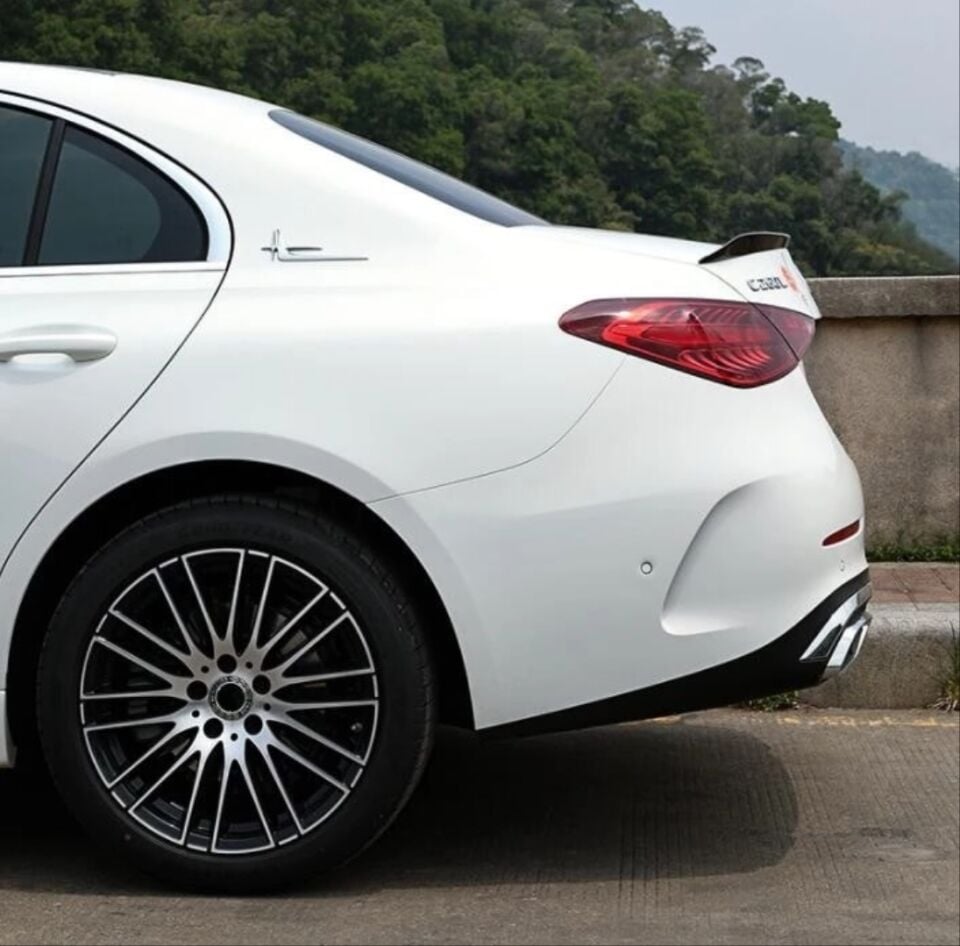 Mercedes W206 C Serisi C63S Bagaj Üstü Spoiler Piano Black