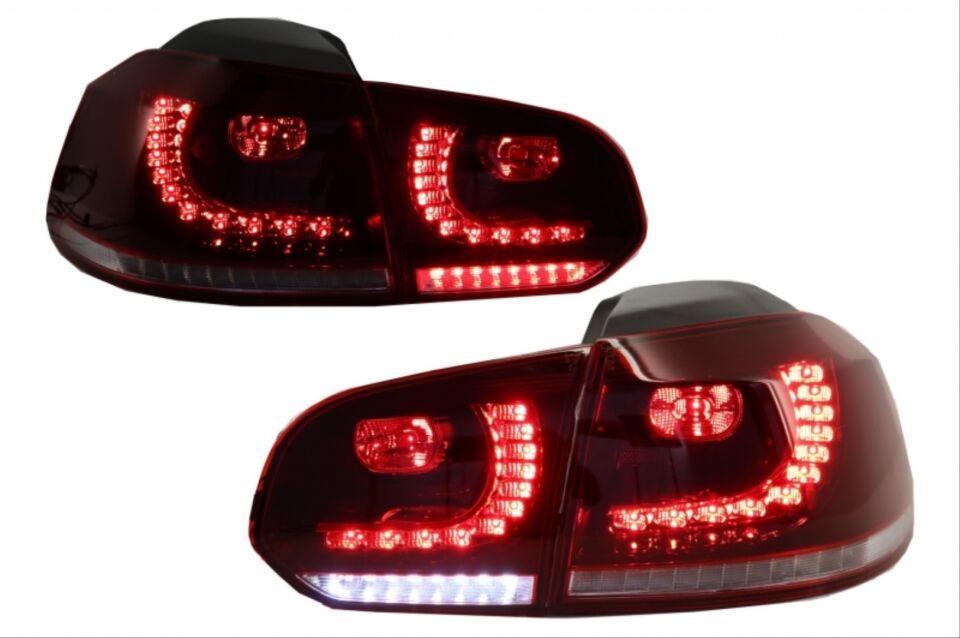 Volkswagen Golf 6 2008-2013 R20 LED Stop Seti (Kiraz Kırmızısı)