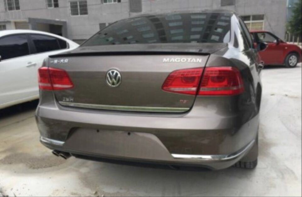 VW Passat B7 Sedan Bagaj Üstü Spoiler Piano Black