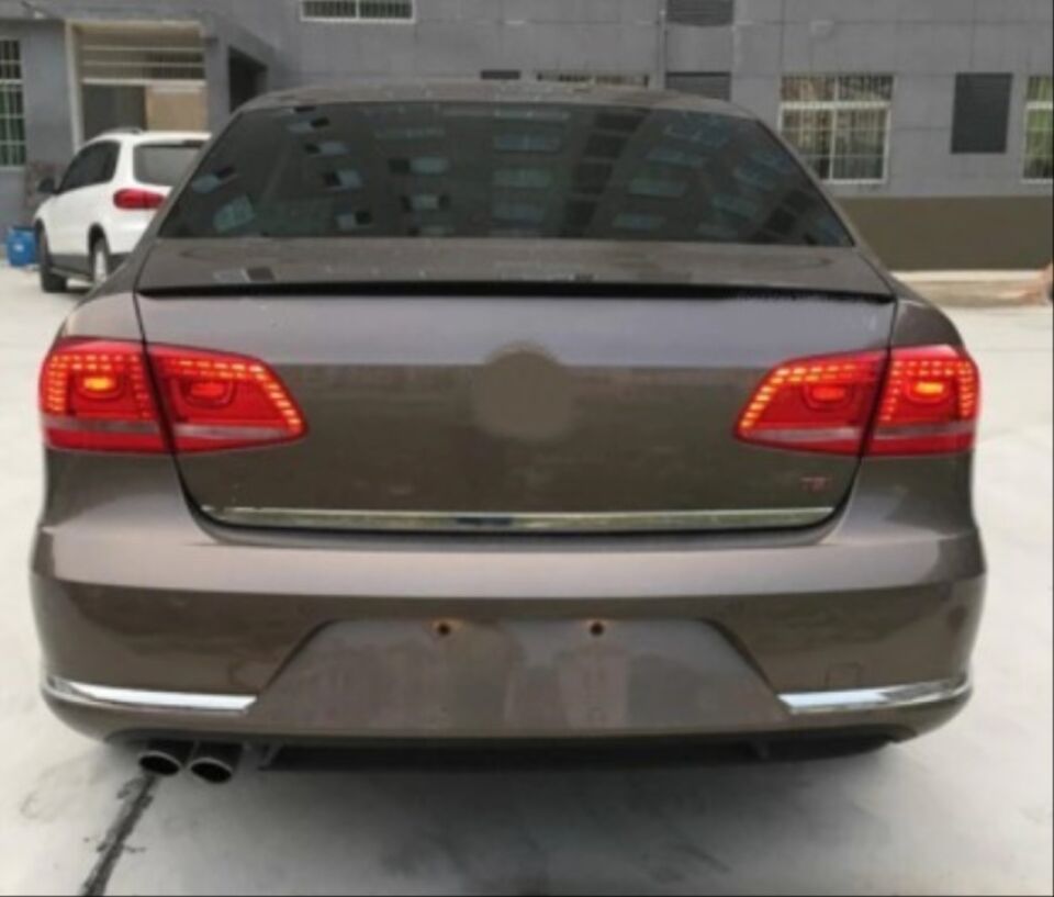 VW Passat B7 Sedan Bagaj Üstü Spoiler Piano Black