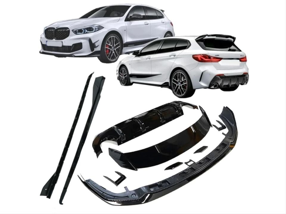 BMW 1 Serisi F40 M-Tech Aerokit - Piano Black