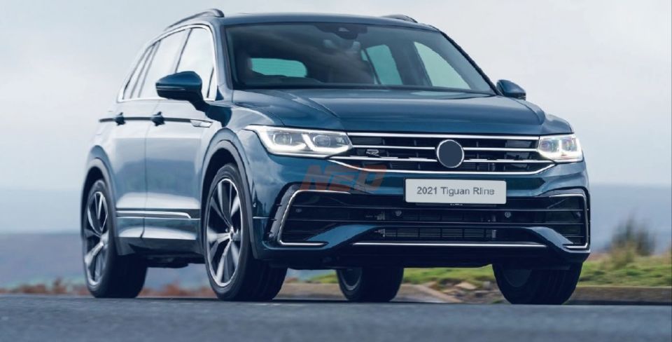 TIGUAN 2020 R-LINE ÖN TAMPON & PANJUR