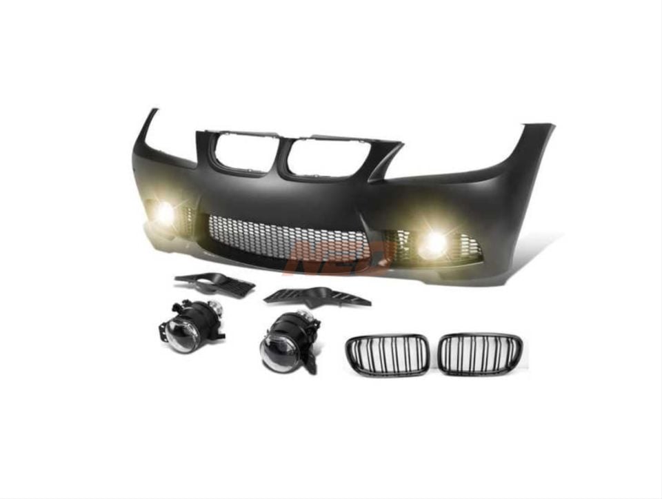 BMW 3 Serisi E90 LCI M3 Ön Tampon ve Panjur Seti (2009-2011)