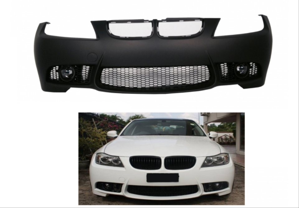 BMW 3 Serisi E90 M3 Ön Tampon ve Panjur Seti (2005-2008)
