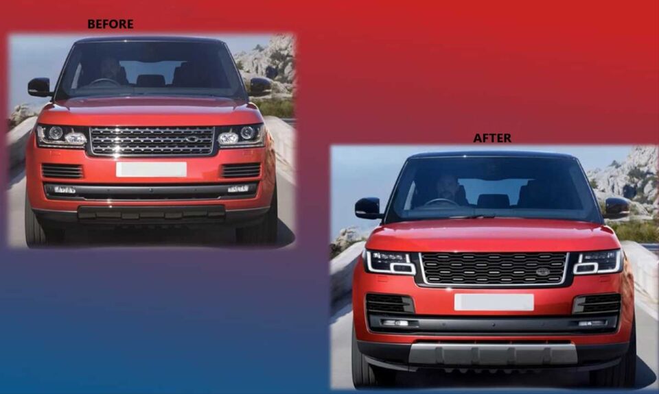 Range Rover Vogue L405 2013-2017 Makyajlı Kasa Body Kit