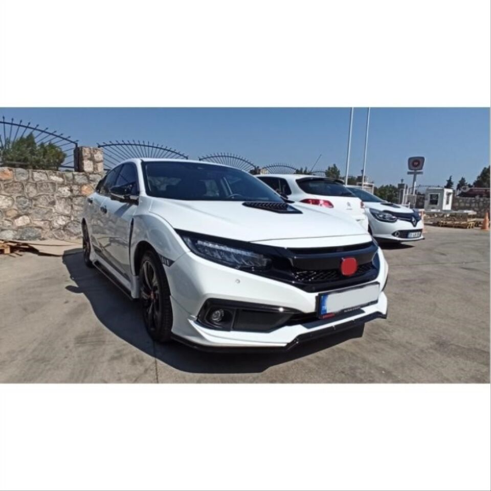 Honda Civic FC5 Type R Kaput Venti Piano Black