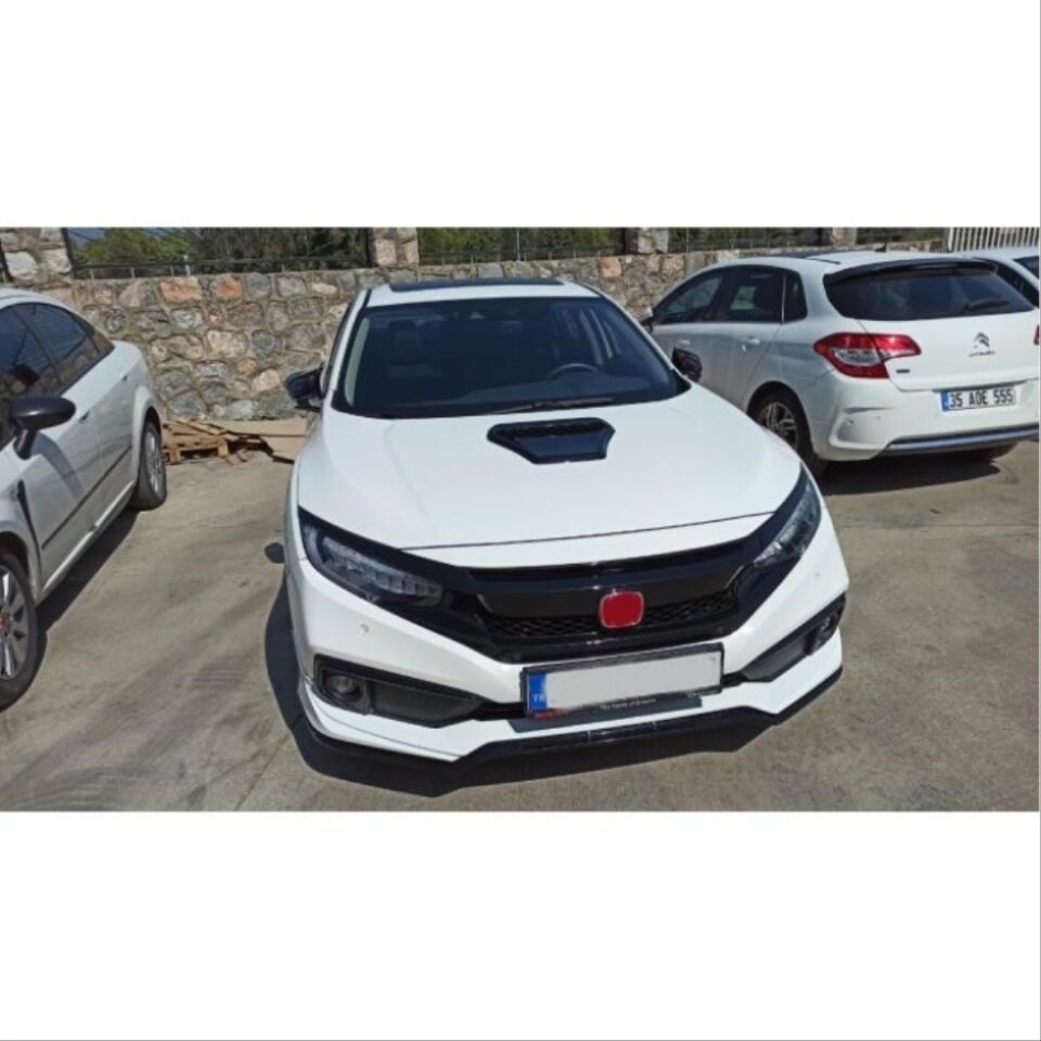 Honda Civic FC5 Type R Kaput Venti Piano Black