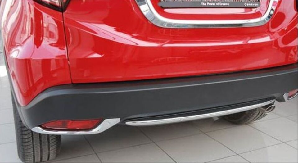 Honda HR-V (2016-2018) Arka Tampon Reflektör Çerçevesi Krom Seti