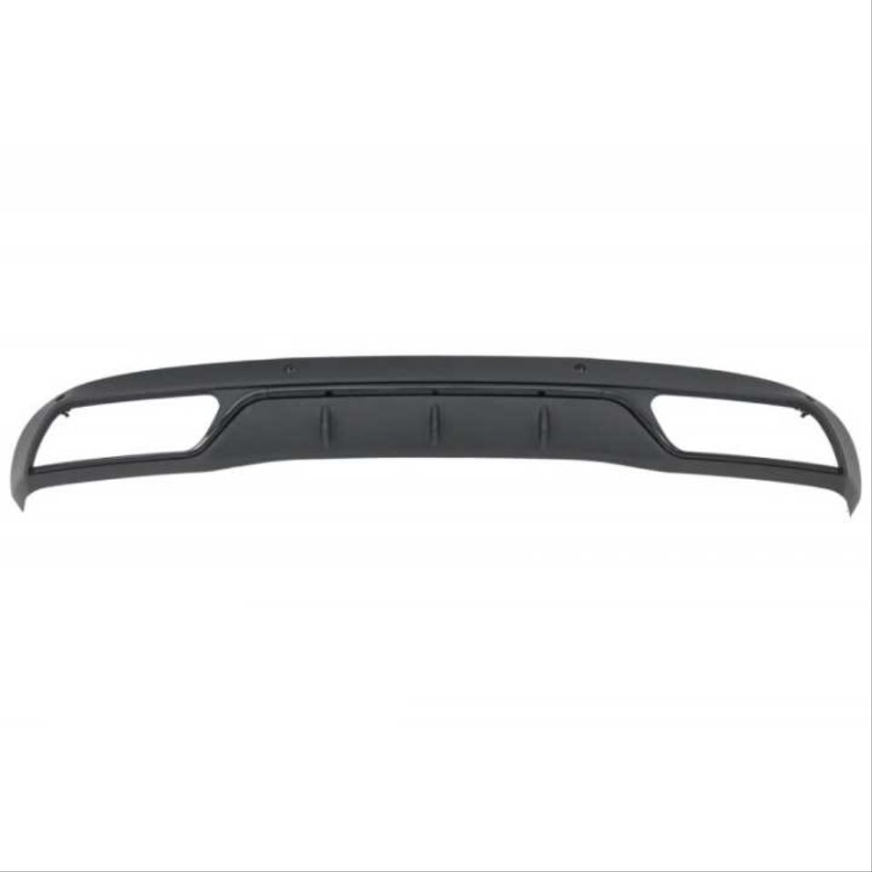 Mercedes-Benz C Serisi W205 Standart 2015-2021 C43 Siyah Difüzör ve Egzoz Ucu Seti