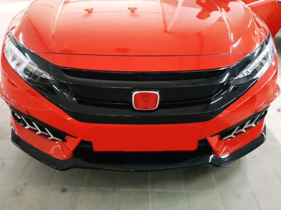 Honda Civic FC5 2016-2021 RS/Si Piano Black Ön Panjur