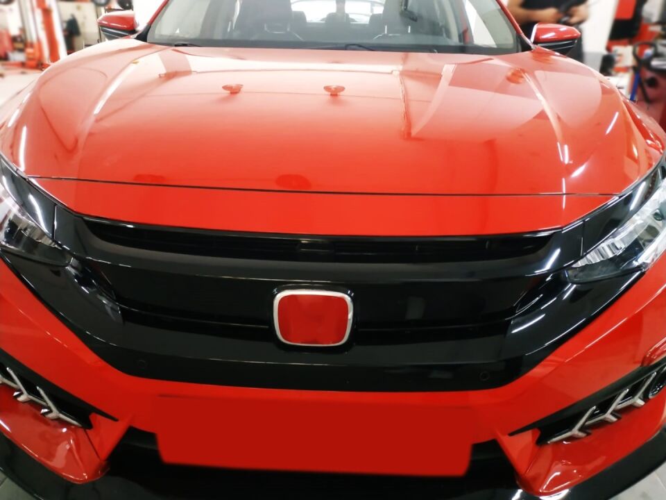 Honda Civic FC5 2016-2021 RS/Si Piano Black Ön Panjur