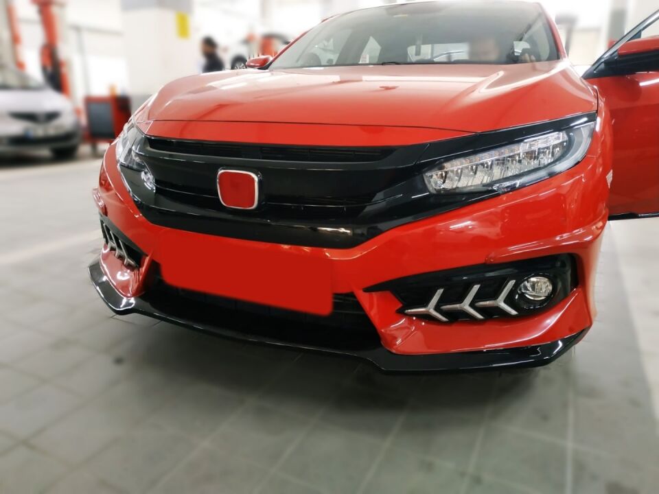 Honda Civic FC5 2016-2021 RS/Si Piano Black Ön Panjur