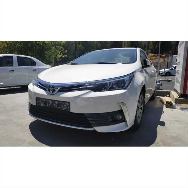 Toyota Corolla 2019+ Krom Ön Tampon Alt Izgara Çıtası Seti