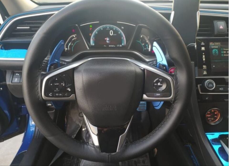 Honda Civic (FC5) / CR-V (17-22) Mavi Alüminyum F1 Vites Kulaçık Seti