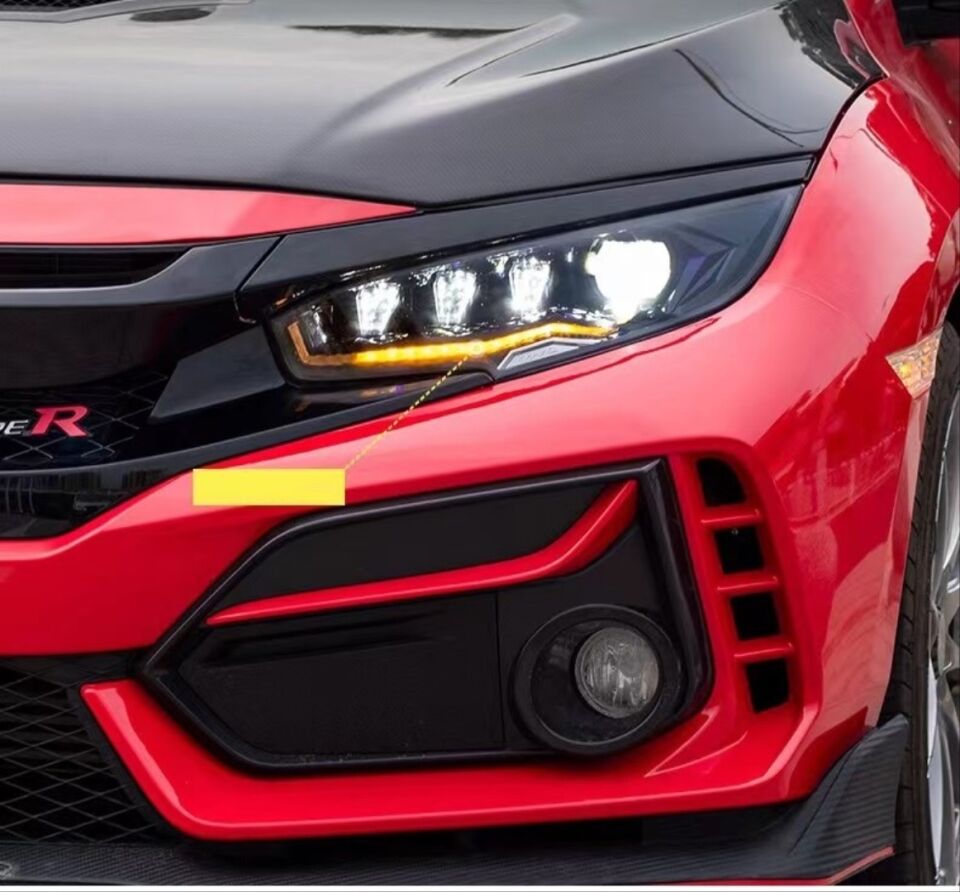 Honda Civic FC5 2016-2021 Diamond Kayar Sinyalli Full LED Far Seti