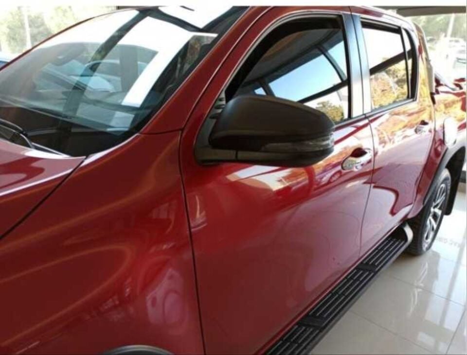 Toyota Hilux Revo (16-19) Sinyalli Ayna Kapağı Seti Mat Siyah