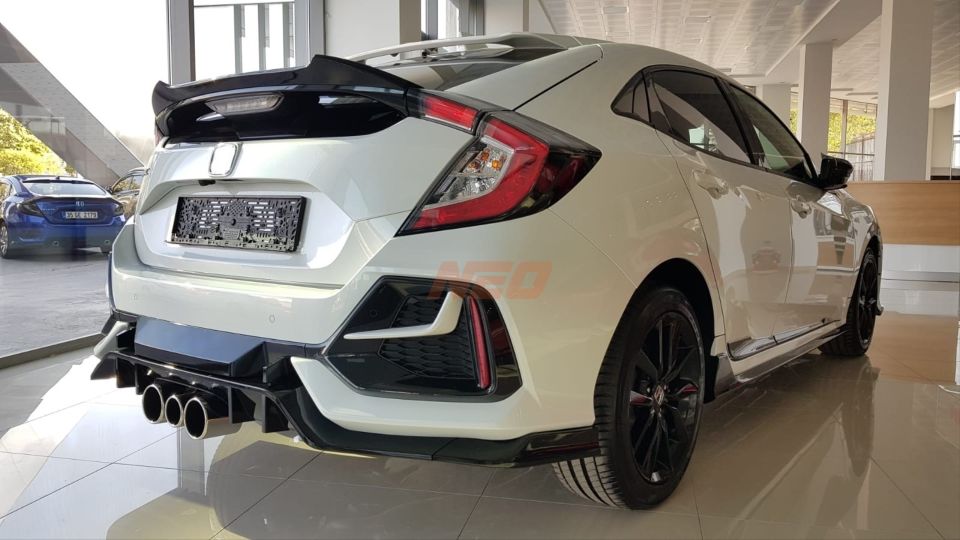 Honda Civic Hatchback FK7 2017-2021 DTO Tavan Spoyleri (Boyasız)