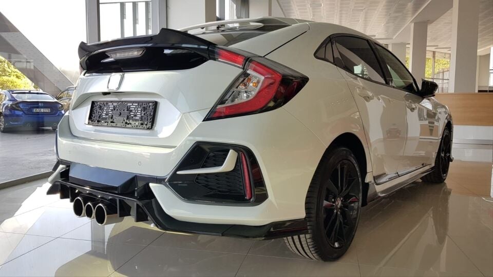 Honda Civic Hatchback FK7 2017-2021 DTO Tavan Spoyleri (Boyasız)