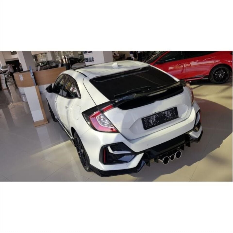 Honda Civic Hatchback FK7 2017-2021 DTO Tavan Spoyleri (Boyasız)