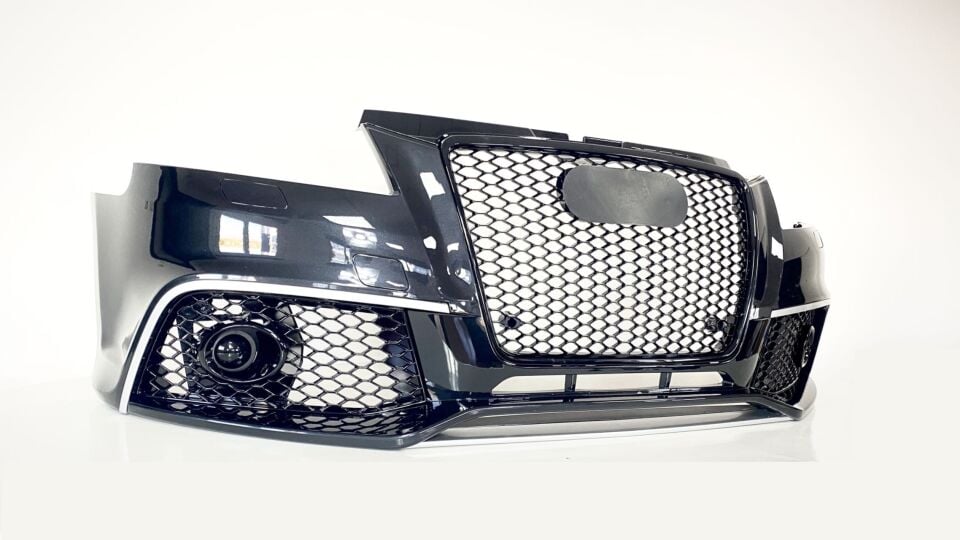 Audi A3 8P Facelift RS3 Ön Tampon ve Panjur Seti (Hatchback)
