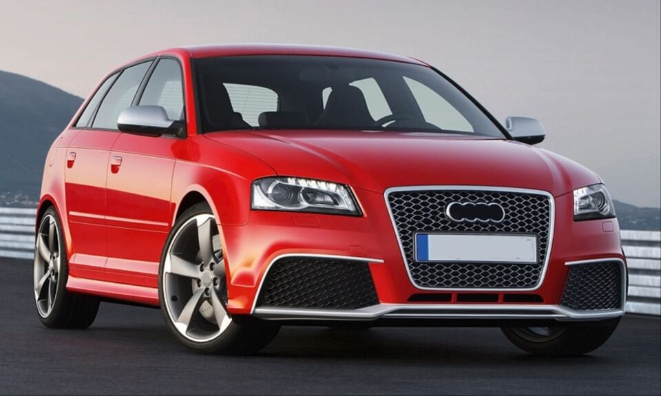 Audi A3 8P Facelift RS3 Ön Tampon ve Panjur Seti (Hatchback)