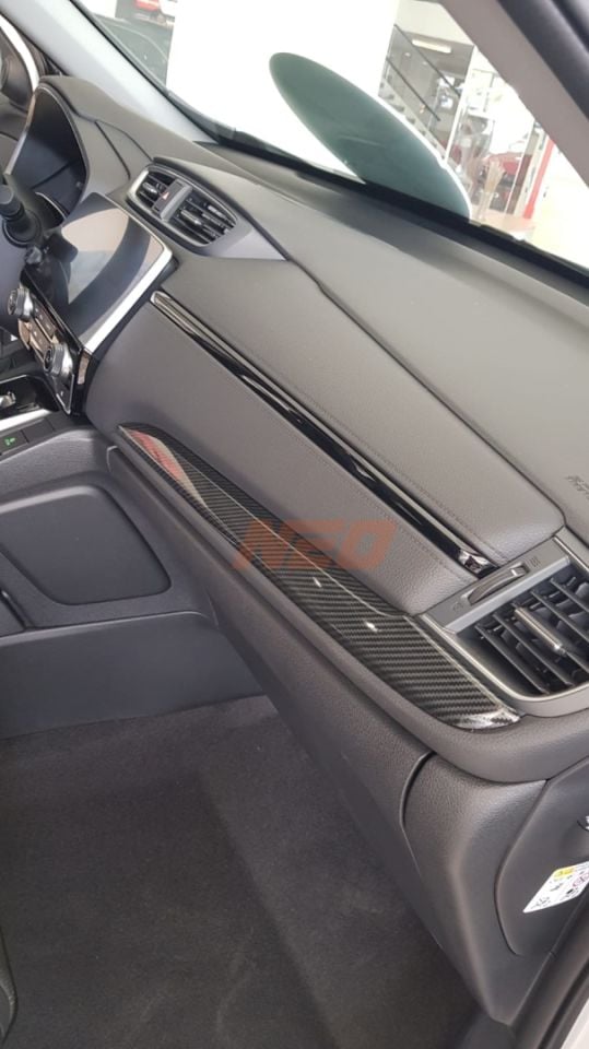 Honda CR-V 2017-2022 Karbon Fiber Desenli Yan Havalandırma Çerçeve Seti