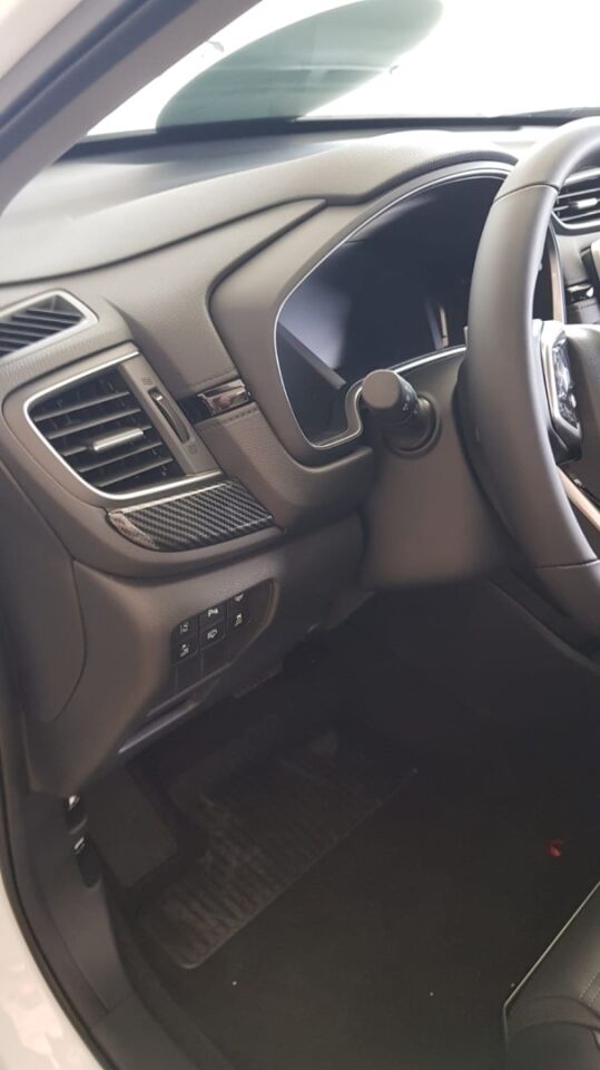 Honda CR-V 2017-2022 Karbon Fiber Desenli Yan Havalandırma Çerçeve Seti