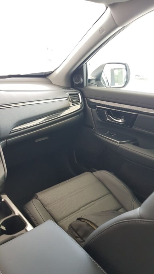 Honda CR-V 2017-2022 Karbon Fiber Desenli Yan Havalandırma Çerçeve Seti